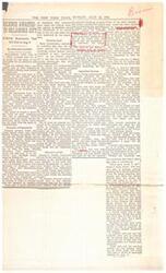 ["Residents of Oklahoma City have been enduring a six-month supersonic test that has caused damage to property and disturbed many citizens. While some support the test for scientific progress and economic benefits, others find the sonic booms to be a public nuisance. The Federal Aviation Agency denies selecting Oklahoma City for the experiment based on inferior construction, and many residents have filed damage claims. The experiment, which ends on August 3, aims to study the effects of supersonic flight and control the magnitude of sonic booms. Despite some opposition, the city hopes to benefit from the growth of the aviation industry and job creation in the future."]