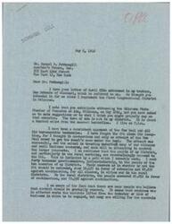 ["The document is from George B. Schwabe, a member of Congress, to Samuel B. Pettengill of America's Future, Inc. Schwabe expresses his opposition to the OPA (Office of Price Administration) and shares poll results showing that the majority of people in his district, especially in rural areas, are against the continuation of OPA controls. He also criticizes the OPA's administration and lack of integrity. Schwabe suggests that Pettengill should address the Oklahoma State Chamber of Commerce courageously and fairly on the issue of OPA controls. The document also mentions a previous correspondence between Pettengill and Max Schwabe, who praised Pettengill's work on \"Free Prices and Full Employment.\""]
