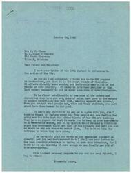 ["The document is expressing frustration with the OPA (Office of Price Administration) and rent control restrictions, stating that they are un-American and oppressive. The writer is asking for relief from the restrictions and is seeking help from Congressman George S. Schwabe to lift the rent control act in the community. They are also questioning the fairness of being burdened with increased costs while being limited by rent control regulations."]