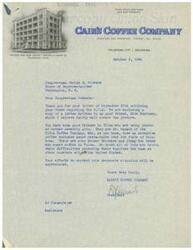 ["The document is a letter written by Cain's Coffee Company to Congressman George B. Schwabe and Congressman Mike Monroney discussing the difficulties in purchasing coffee due to high prices and competition from foreign countries. The company requests immediate relief from the situation and urges the Congressmen to take action. The document also includes information about a telegram offering coffee at prices above ceiling prices and the need for urgent response to the offer."]