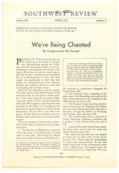 ["Congressman Ed Gossett highlights the significant freight-rate discrimination against the Southwest, with rates 75% higher than the Official Zone. This discrimination hinders industrial growth and economic development in the region. He calls for action from Congress to equalize freight rates and eliminate existing inequalities. The current system benefits Northern interests and suppresses industrial growth in the Southwest. Efforts for reform have been hindered by a well-organized lobby supported by the railroad industry. The only way to address this issue is through legislation to equalize freight rates and remove existing discriminations."]