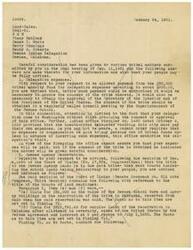 ["The document discusses a delegation of Pawnee Indians who requested payment for delegation expenses and clarification on the ownership of Pawnee Agency Lands. The delegation was informed that payment for expenses would require consent from the tribe and approval from the Secretary of the Interior and the President. The Court of Claims decision confirmed that the title to the school and agency lands belonged to the Pawnee tribe. The government holds these lands for agency and school purposes, but some may be leased for oil and gas purposes."]