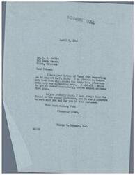 ["The document is a series of letters from George B. Schwabe, M.C. to various individuals in Tulsa, Oklahoma informing them that a bill they requested him to support, H. R. 5059, passed the House with only one dissenting vote. Schwabe expresses his support for postal employees and mentions his efforts to get the bill passed unanimously."]