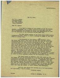 ["The document includes a letter from R.C. Lennon to Congressman George Schwabe advocating for the extension of the Selective Service Draft Act. Lennon's son, serving in Korea, expressed concern about the potential consequences of not extending the draft. Lennon highlights the importance of supporting the troops and ensuring a fair and efficient system for providing replacements for those entitled to be released. He also mentions concerns about extraneous matters included in the Extension Bill and urges the Congressmen to consider the impact of their decisions on the families of servicemen."]