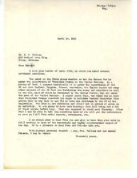 ["Dr. J. E. Wallace writes to Honorable George Schwabe questioning whether the Korean War is under the supervision of President Truman or the United Nations. He speculates on the role of Truman in firing General MacArthur and expresses concerns about the war and potential appeasement of Russia. Wallace seeks clarification on these issues and expresses frustration with the ongoing conflict."]