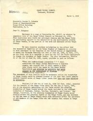 ["The Osage Tribal Council is opposed to any annexation of Osage County by municipalities outside of the county, as it would negatively impact the Osage Tribe's property rights and tax base. They are particularly concerned about a potential annexation by the City of Tulsa and have requested that their representatives in Congress oppose any legislation aimed at changing the boundaries of Osage County. The council adopted Resolution No. 18-117 to formalize their opposition and have sent copies to relevant government officials."]