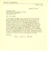 ["The document is a plea from Davida Bailey, who suffers from multiple sclerosis, to George D. Schwab of the Appropriations Subcommittee on Labor in the House of Representatives, urging him to support the allocation of eight million dollars to the National Institute of Neurological Diseases and Blindness for research and other work that could help those suffering from nerve disorders like herself. Bailey emphasizes the importance of this funding and urges Schwab to use his influence to prevent any cuts to the appropriation for the Institute in 1952."]