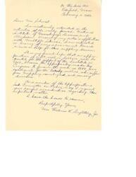 ["Mrs. William Singletary Jr. of 31 Wendell Ave. in Pittsfield, Mass, is writing to Mr. Schwab expressing her interest and support for the newly formed National Institute of Neurological Diseases. She is particularly interested in advancements towards finding a cure for multiple sclerosis and blindness, as her sister is afflicted with the disease. She hopes that Congress will grant an appropriation of eight million dollars to support the Institute in 1952-1953. Mrs. Singletary requests that Mr. Schwab, as a member of the appropriations committee, give careful consideration to this important matter."]