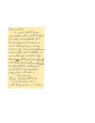 ["The document is asking for consideration of the 1953 budget for the Institute of Neurological Disease and Blindness in order to further research and surgery for Multiple Sclerosis. The writer emphasizes the importance of conquering this dreaded disease."]