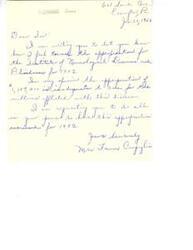 ["The document is a request for an increase in the appropriation for the Institute of Neurological Diseases for the Blindness for 1952, as the current amount is not enough to care for the millions afflicted with the disease. The sender is asking the recipient to work towards increasing the appropriation."]