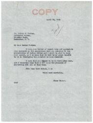 ["The text discusses the importance and challenges of small history museums, particularly those maintained by historical societies. It emphasizes the need for convergence of activities such as collecting, preserving, exhibiting, illustrating, and educating to create successful museums. The text also highlights the interest of the public in history and the potential for historical societies to capitalize on this interest. It mentions the value of properly arranged displays of historical material and the role of museums in social betterment. The text also includes correspondence between Dr. Arthur Parker and Senator Elmer Thomas regarding the preservation of Indian relics and museum displays."]