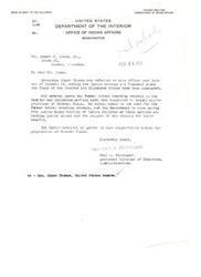 ["The letter addresses the inquiry about how Indian schools are financed since the funds of the Choctaw and Chickasaw tribes have been exhausted. It explains that the former tribal boarding schools are now supported by annual appropriations of Federal funds, and no tribal money is used for them. Additionally, the Government pays for the tuition of Indian children attending public schools and supports day schools for their benefit. The Indian hospital at Lawton is also supported by annual Federal funds."]