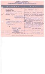 ["The document is a message from Eversole and Settle, Attorneys at Law, to Mr. Jim Jones regarding the status of a loan application for Leake Industries, Inc. The attorney, Otis, had spoken to Jim Leake who informed him that the financial statement needed for the loan application would not be ready for a few more weeks. Jim Leake's main priority is re-organizing his financial interests before arranging for new financing. Otis will be meeting with Jim Jones in Muskogee to discuss the loan application and other financing matters."]