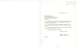["The document is a letter from Congressman James R. Jones to Ms. Yla Eason, who is a former employee, expressing sadness at hearing about her hospitalization and wishing her a speedy recovery. He also invites her to visit Washington and says hello to everyone."]