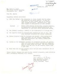 ["The document addresses current economic proposals and suggests alternatives to issuing cash refunds, cutting federal spending, reducing oil imports, lowering interest rates, increasing automobile mileage, and slowing down the ecology program to prevent inflation and a worsening recession."]