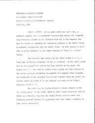 ["The official statement and press conference covers topics including Undersecretary of State Chester Bowles, U.S. foreign policy, exports to the Soviet Union, farm commodity sales to the Soviet Union, the Berlin Crisis of 1961, and the school aid bill"]