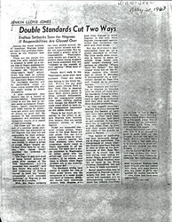 ["Washington Star Newspaper Article Highlighting Societal Issues Regarding African Americans."]