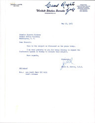 ["Letter From Jacob K. Javits To Everett Dirksen Regarding The Draft Of Part Iii Of The Civil Rights Bill."]