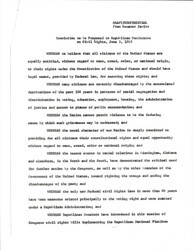 ["Resolution To Be Proposed To The Republican Conference Of Civil Rights Stating That The Republican Party Will Support And Urge The President To Expand Programs To Benefit All Americans Regardless Of Race."]