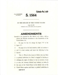 ["Additional Amendment To S. 1564. Changed Section 4 Entirely."]