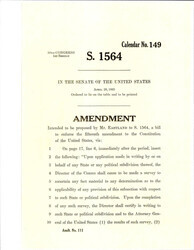 ["Additional Amendment To S. 1564 Adding Line 7 To Page 17."]