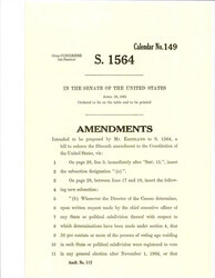["Additional Amendment To S. 1564 To Lines 5, 17, And 18 On Page 28."]