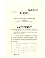 ["Additional Amendment To S. 1564 Proposed By Sen. Eastland Adding Subsection (e) Between Lines 2 And 3 Of Page 18."]