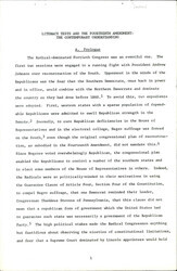["History Of Literacy Tests And Their Relationship With The 14th Amendment."]