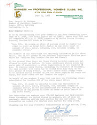 ["Letter To Dirksen From Emma Mcgall About The Civil Rights Act Of 1966, Specifically The Provision On Jury Service And Selection."]