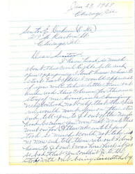 ["Letter From The Woman In Chicago Article About Her Experience In Englewood Now That It Was Changing."]