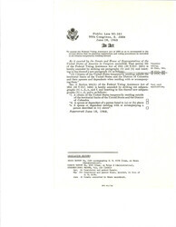 ["Act To Amend The Federal Voting Assistance Act Of 1955 To Include Absentee Voting."]