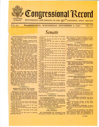 ["Senator Hart Submitted A Bill To Extend The Life Of The U.S. Committee Of Civil Rights And Senator Ervin Addressed The Senate. Ervin Has The Conference Report Read And Concludes His Time By Saying A Prayer Over The Senate."]