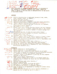 ["Bills Introduced Or Sponsored By Dirksen And What They Dealt With. Includes Annotations"]