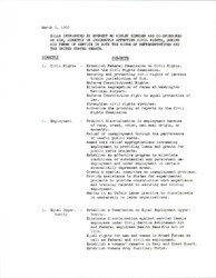 ["Civil Rights Bill Introduced And Passed Starting With The 87th And Ending With The 90th Congress."]