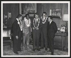 ["Information in title from back of photo."]