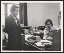 ["Information in title from back of photo."]