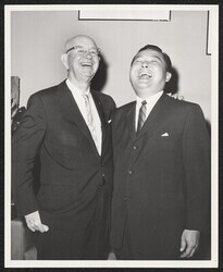 ["Information in title from back of photo."]