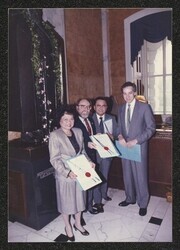 ["Information in title from back of photo."]