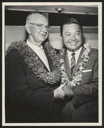 ["Information in title from back of photo."]