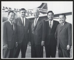 ["Information in title from back of photo."]