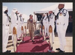 ["Information in title from back of photo."]