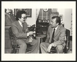 ["Caption: Washington, D.C. -- Some 200 Congressional Contact Team members converged on the nation's capitol March 23-24 protesting federal education budget cuts this year and those proposed by President Reagan for the 1982-83 school year. The teacher lobby"]