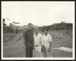 ["Information in title from back of photo: 1987, Rep. Jim Bunning [James Bunning (R-KY)- Honduras. Sent by Pres. Reagan"]