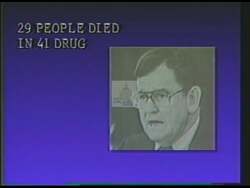 ["The 1998 political TV ad targeting Republican Steve Chabot's opponent, Tom Lucan, casts Lucan in a negative light, portraying him as untrustworthy and ineffective. Using a series of somber visuals including train wrecks and damning headlines, the ad criticizes Lucan for his alleged failures in preventing drug-related train accidents and his opposition to drug testing legislation. The ad's aim is to highlight Lucan's contradictions and purported ineffectiveness in handling safety issues."]