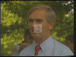 ["The 1988 political TV ad for John James Duncan Jr.'s Republican Party campaign showcases him interacting with constituents in Tennessee, speaking confidently at various community events, and standing with his family, underlining his commitment to family values, neighborliness, and service. The ad promotes his readiness to represent and lead Tennessee's values in Congress."]