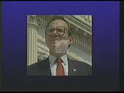 ["The 1988 political ad for Republican John Ripin Miller showcases him as a diligent, effective, and dedicated congressional candidate. Scenes of Miller in his office, meticulously reviewing documents and surrounded by diverse supporters at a rally, emphasize his hard work, productivity, and successful track record. Slogans throughout highlight his achievements and dedication to progress."]