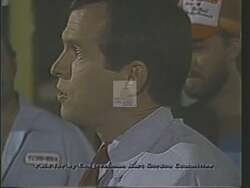 ["In his 1988 campaign ad, Democratic candidate Bart Gordon passionately discusses job security and growth in Middle Tennessee. Speaking at various locations, including factories and public meetings, he emphasizes the importance of preserving and creating jobs to ensure economic prosperity for the region's residents. His message is consistently focused on employment stability and regional development."]