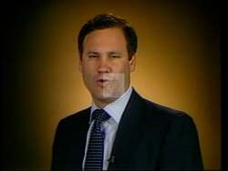 ["In his 1994 presidential campaign ad, Republican Tom Rosinelli focuses intensely on protecting Social Security. Through various scenes, he speaks directly to the audience, emphasizing his commitment to safeguard Social Security funds against misuse by opponents, particularly criticizing Lynn Wilsey's policies. Rosinelli calls for action and promotes the election date, urging viewers to support his protective stance."]