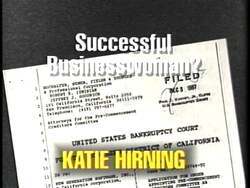 ["The 1994 political TV ad for John T. Doolittle targets his Republican opponent, Katie Herning, depicting her as untrustworthy and inconsistent. Using visuals, the ad highlights Herning's business failures, missed votes, and liberal funding, questioning her credibility through headlines, skeptical imagery, and somber music, suggesting she's unfit for office."]