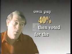 ["The 1994 political ad for Robert Laurence (Bob) Barr positions him as a tough, Reagan-appointed prosecutor in sharp contrast to President Bill Clinton. The ad underscores Barr's prosecutorial credentials against Clinton's record of high spending, highlighting Barr as a more suitable candidate for fiscal responsibility and strong leadership."]